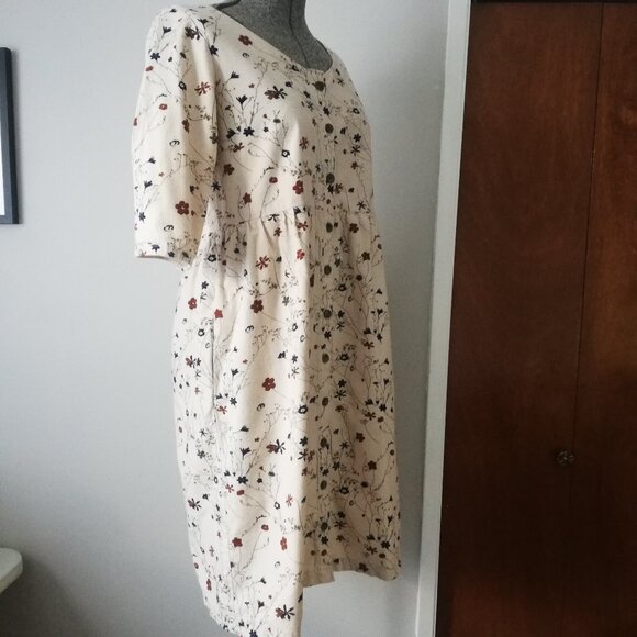 Homemade Button Down Flower Dress - Picture 3 of 7
